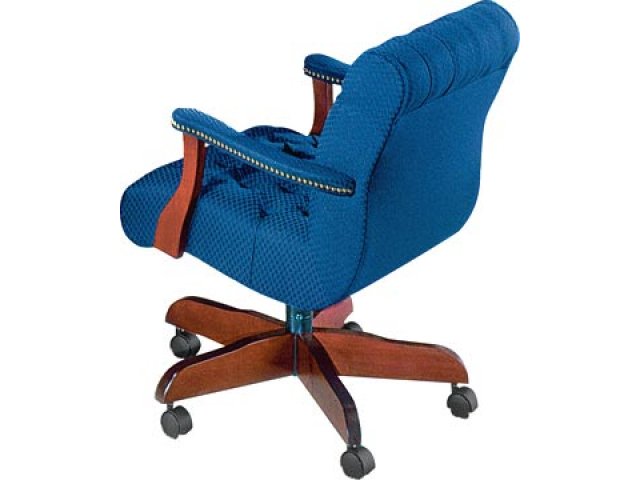 Bedford Scoop Low Back Swivel Office Chair BED-417, Conference Chairs