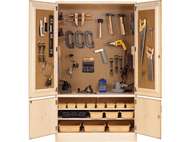 Woodworking Tool Storage Cabinet DTS-4810, Makerspace ...