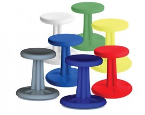 Colorful Wobble Chairs