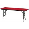 Educational Color Folding Tables with Rigidity Brace by Correll
