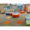 Full Time Modular Soft Seating by Mediatechnologies