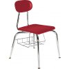 500 Series Hard Plastic Chair with Book Basket