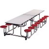 Uniframe Cafeteria Tables with Stools