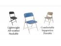 Premium Lightweight Stackable Folding Chair