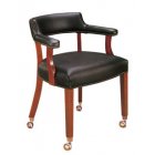 Premium Captain Chair with Casters