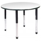 Hercules Adjustable Height Round Activity Table