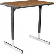 8700 Series Adjustable Height T-Leg Training Table (36x30