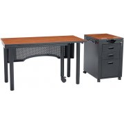 Deluxe Nate Teachers Desk with Removable Pedestal