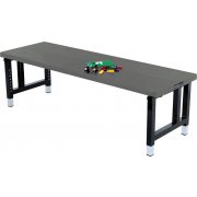 Adjustable Height Aluminum Folding Table (60x36