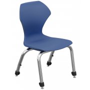 Apex Stacking School Chair - Chrome Frame (14