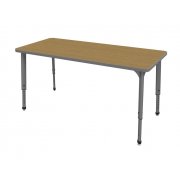 Apex Adjustable Rectangle Activity Table (72x30”)