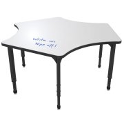 Apex Adjustable Delta Activity Table - Whiteboard Top