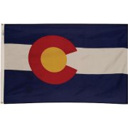 Nylon Outdoor Colorado State Flag (3x5')