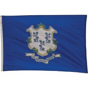 Nylon Outdoor Connecticut State Flag (3x5')