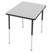 Group Study Adjustable Square Preschool Table (48x48