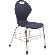 Inspiration Poly Classroom Chair with Bookrack (18