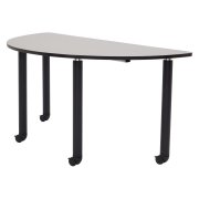 Sit Stand Teachers Table - Semi-Circle