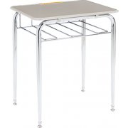 Open View School Desk - Hard Plastic Top (30