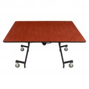 Easy Fold Cafeteria Table - Plywood, ProtectEdge, Square