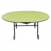 Easy Fold Cafeteria Table - Oval