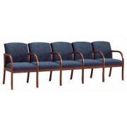 Weston 5-Seat Sofa with Center Arms - Grd 3 Fabric