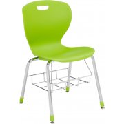 Zed School Chair with Bookbasket (18