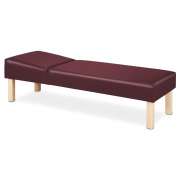 First Aid Recovery Couch with Wooden Legs (24"W)