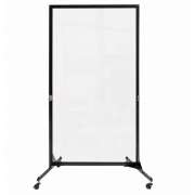 Freestanding Portable Clear Room Divider - 1 Panel (74"H)