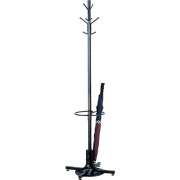 Metal Coat Rack Tree with 8 Hooks and Umbrella Stand