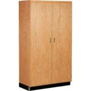 Lab Storage Case with Oak Doors (36"Wx22"Dx84"H)