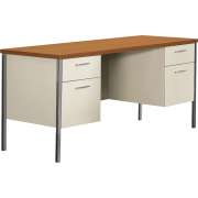 Steel Double-Pedestal Teachers Desk (60"x24")