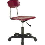 Hard Plastic Adjustable Swivel Chair (30-35"H)