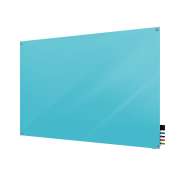 Harmony Magnetic Glass Whiteboard - Square Corners (4'Hx4'W)