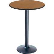 Deluxe Round Bar-Height Cafe Table - Round Base (36" dia.)