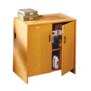 Glacier Modular Library Circulation Desk - Cabinet