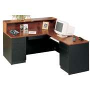 Milan L-Shaped Reception Desk, Right
