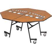 Stow-Away Folding Octagon Cafeteria Table (60x60")