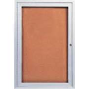 Outdoor Enclosed Cork Board (1-Door 18"x24")