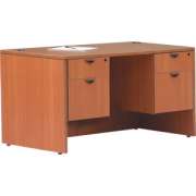 Double Pedestal Office Desk - 3/4 Pedestals