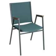 XLE Stacking Arm Chair w/1" Seat