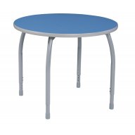 Forte Round Classroom Table - T-Mold Edge