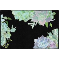 Simply Stylish Succulents Rug