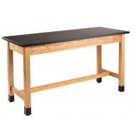 Science Lab Table with Epoxy Top