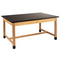 Wood Science Lab Table with Trespa Top