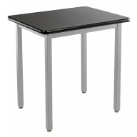 Steel Frame Lab Table - Laminate Top