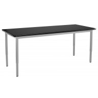 Adjustable Steel Frame Lab Table - Laminate Top