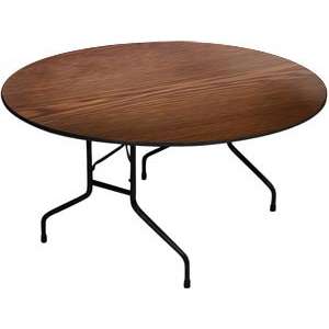 High Pressure Laminate Top Round Folding Table (48")