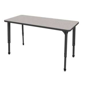 Apex Adjustable Rectangle Activity Table (60x24”)