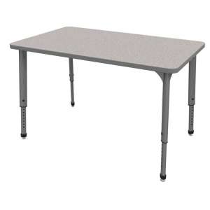 Apex Adjustable Rectangle Activity Table (48x30”)