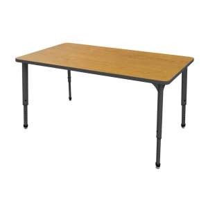 Apex Adjustable Rectangle Activity Table (72x36”)